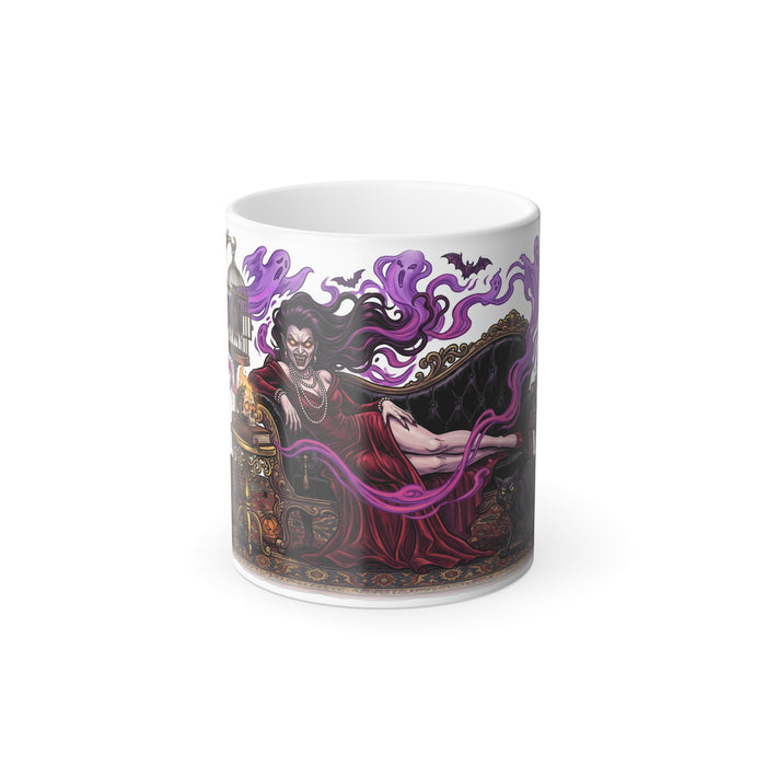 The Vampiress — Heat-Reveal Halloween Mug