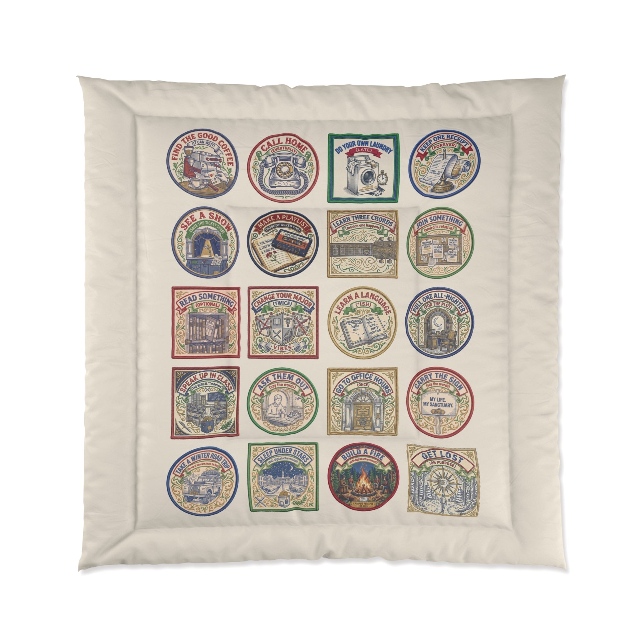 Varsity Whimsy Comforter