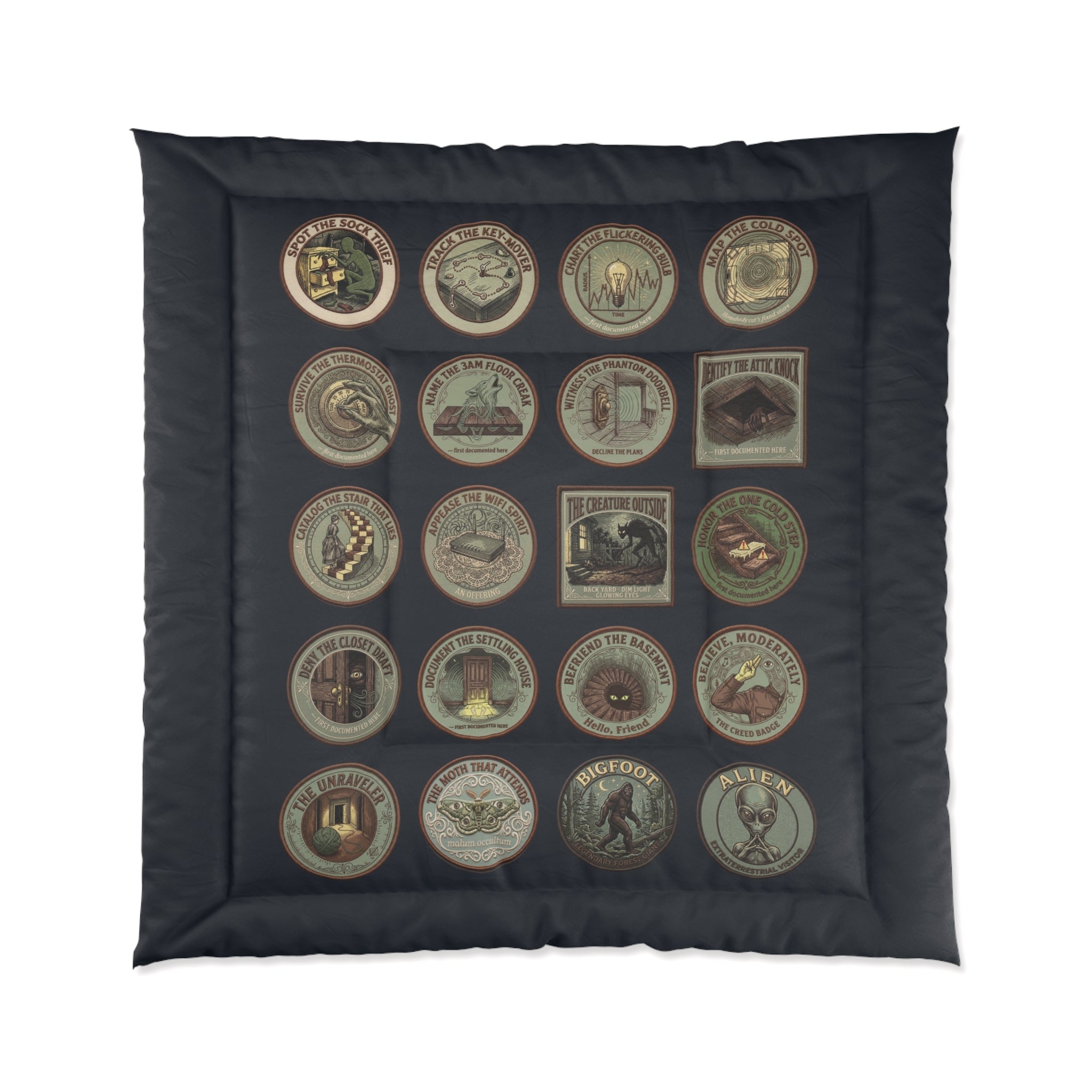 Household Cryptid Hunters Comforter