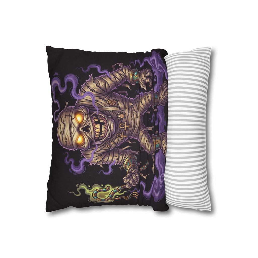 Mummy — Two-Sided Halloween Pillow Cover | Monster Art Cushion Cover