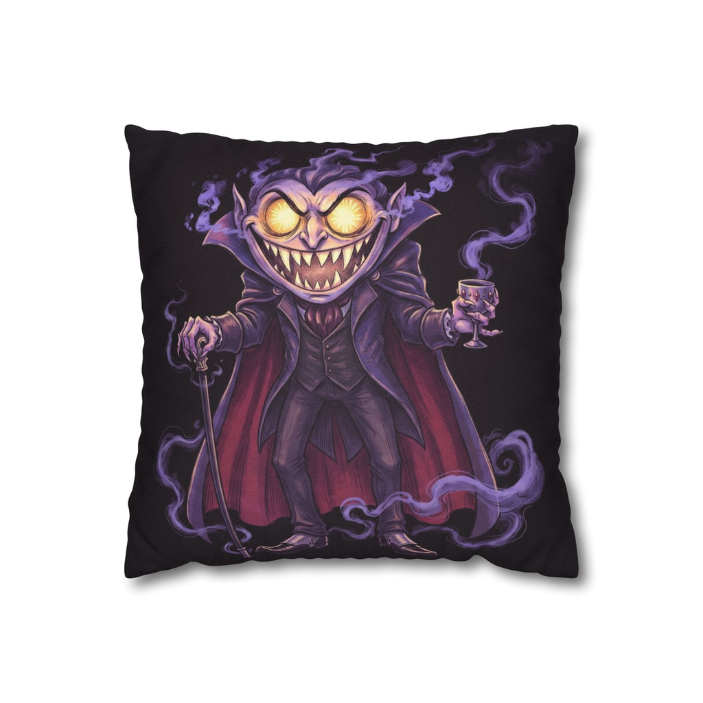 Vampire — Two-Sided Halloween Pillow Cover | Monster Art Cushion Cover