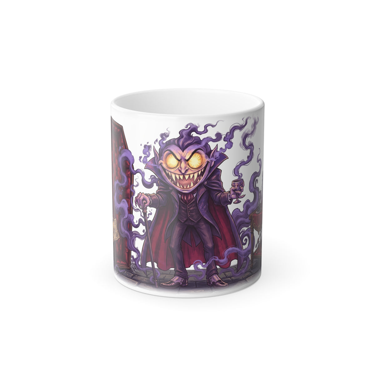 The Vampire — Heat-Reveal Halloween Mug