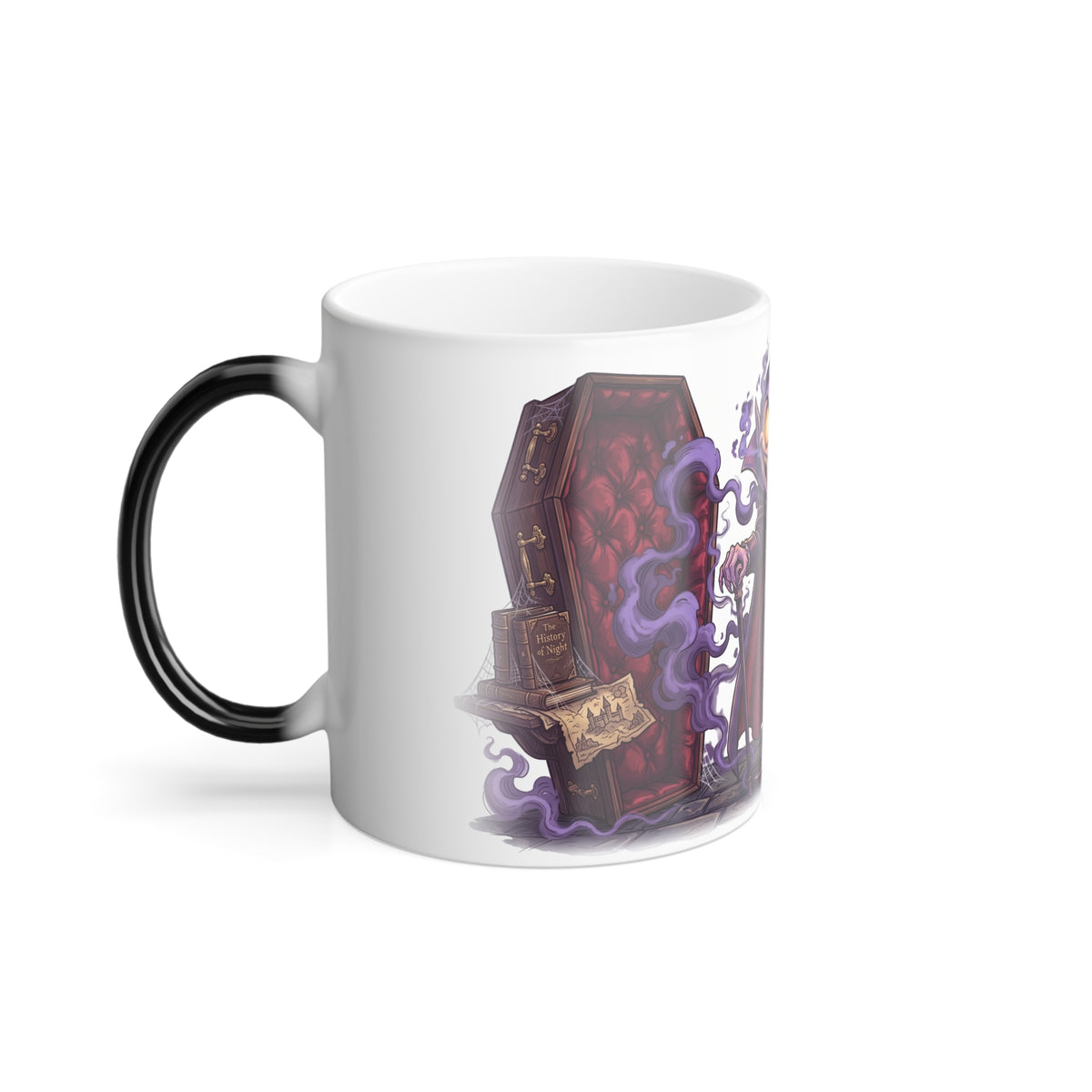 The Vampire — Heat-Reveal Halloween Mug